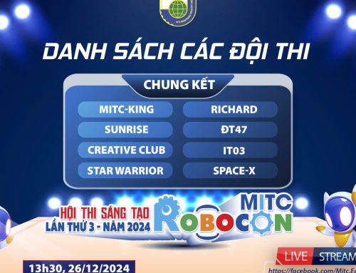 Trực tiếp vòng chung kết ROBOCON MITC lần thứ 3 năm 2024