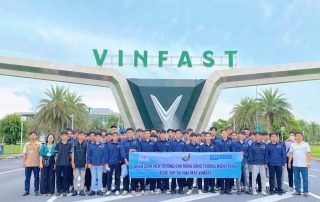 Sinh viên CD OTO47A thực tập tại Công ty Vinfast Hải Phòng